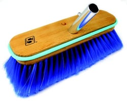 Picture of Seachoice QYM0210-BES Deck Brush with Bumper Wood Extension 10 Inch Extra Soft
