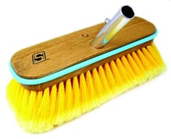 Picture of Seachoice QYM0210-YS 10" Deck Brush with Bumper Extra Soft Bristles