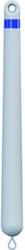 Picture of Cal June Buoys 511-W Jim-Buoy Winter Spar Buoy 6" x 36" White with Blue Reflective Tape