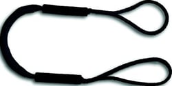 Picture of Tuggy Products DB6-B Dock Buddy 6' Stretch Dock Line Black