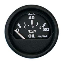Picture of Faria Instruments F12803 Euro 2" Oil Pressure Gauge 80 PSI