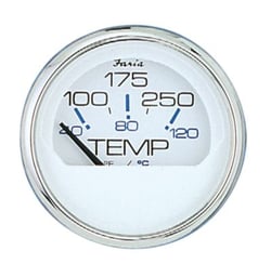 Picture of Faria Instruments F13804 Chesapeake SS White 2" Water Temperature Gauge 100-250°F