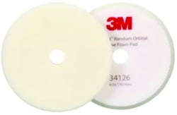 Picture of 3M 7100276845 Perfect-It Random Orbital Foam Compounding Pad 6 Inch White Coarse
