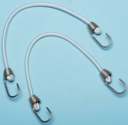 Picture of Starbrite 065124 Sta-Put Marine Bungee Cords with Stainless Steel Hooks 2-Pack