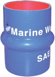 Picture of Shields Hose 16-272-5000 Silicone Single Hump Coupler - Marine Wet Exhaust