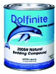 Picture of Pettit Paint 742005108 Dolfinite Natural Bedding Compound - Quart