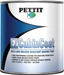 Picture of Pettit Paint 1312108 EZ Cabin-Coat White Interior Marine Paint - 1 Quart