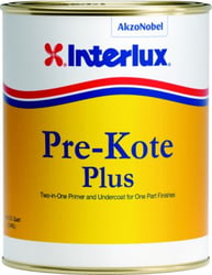 Picture of Interlux Paint YUC000/1QTUS Pre-Kote Plus Primer White Quart