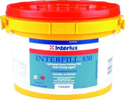 Picture of Interlux Paint YAA869/2 Interfill 830 Lightweight Epoxy Fairing Compound Part B Fast Cure 2 Gallon