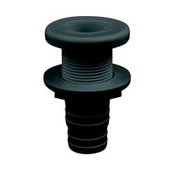 Picture of Attwood Marine 3874A1 Thru-Hull Connector 1-1/8" to 1-1/4" Black Polypropylene