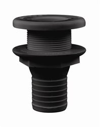 Picture of Attwood Marine 3875A1 1-1/2" Thru-Hull Connector Black Polypropylene