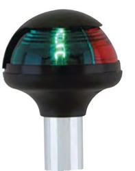Picture of Attwood Marine 509212T1 Bicolor Bow Navigation Light 12 Inch Telescoping Straight