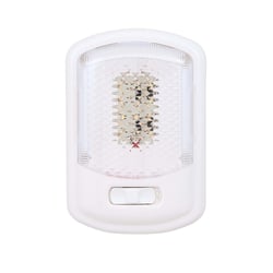 Arcon 20669N LED Interior Light - Bright White Single Ceiling Fixture with Clear Lens — image 2