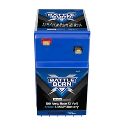 Picture of Battle Born Batteries BBGC2I 12V 100Ah Lithium Deep Cycle Battery with Smart Technology