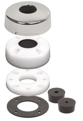 Picture of Blue Sea Systems 1002100BSS Cable Clamp with Stainless Steel Cap