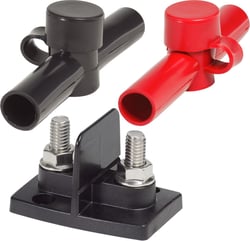 Picture of Blue Sea Systems 2017BSS PowerPost Dual Busbar with 3/8" Studs