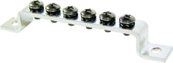 Picture of Blue Sea Systems 2306BSS Common 6-Position Ground Busbar 100A
