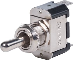 Picture of Blue Sea Systems 4153-BSS SPDT Toggle Switch On-Off-On Momentary 15A