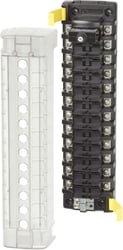 Picture of Blue Sea Systems 5051BSS ST CLB Push Button Circuit Breaker Block 6-Position