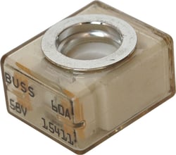 Picture of Blue Sea Systems 5178-BSS Terminal Fuse 60 Amp Gold Plated