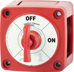 Picture of Blue Sea Systems 6005BSS Mini Battery Switch On/Off with Key