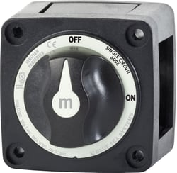 Picture of Blue Sea Systems 6006200BSS Mini Battery Switch 4-Position with Knob