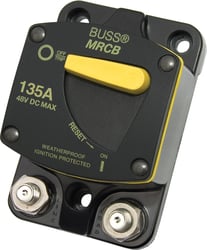 Picture of Blue Sea Systems 7147BSS 187 Series Surface Mount Circuit Breaker 135 Amp