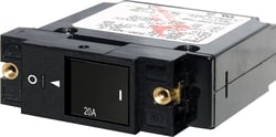 Picture of Blue Sea Systems 7429-BSS Single Pole 20A Circuit Breaker Rocker Switch