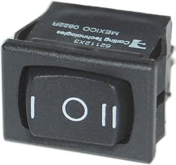 Picture of Blue Sea Systems 7484-BSS Rocker Switch SPDT Momentary (ON)-OFF-(ON)