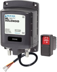 Picture of Blue Sea Systems 7718-BSS ML-Series 12V 500A Remote Battery Switch with Contura Control