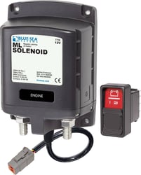 Picture of Blue Sea Systems 7718100-BSS ML-Series 12V 500A Remote Battery Switch with Contura