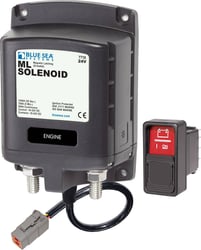 Picture of Blue Sea Systems 7719100-BSS ML-Series 24V DC Remote Battery Switch with DTM Control