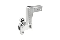Picture of Bulletproof Hitches AL256 Aluminum Adjustable Ball Mount 2.5" Shank 6" Drop/Rise