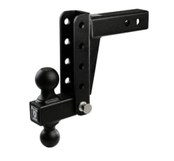 Picture of Bulletproof Hitches LD206 Light Duty 2" Shank Adjustable Ball Mount 6" Drop/Rise