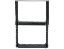 Picture of Buyers 5232417 Two-Rung Cable Step 24-1/4in x 17in Black Steel