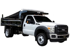 Picture of Buyers 554265150 Aluminum Tarp System with Mesh Tarp 6.5' x 15' 82" Width