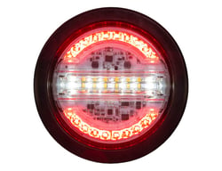 Picture of Buyers 5624432 4 Inch Round LED Combination Stop Turn Tail Backup Strobe Light