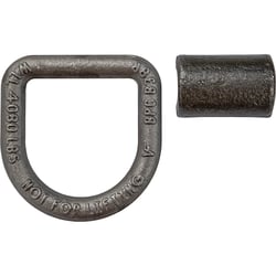 Picture of Buyers B38WPKGD Heavy-Duty D-Ring 1/2" with Weld-On Bracket 4080 lb Capacity