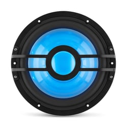 Picture of Clarion 010-03050-00 CMSP-101RGB-4 10-Inch Marine Subwoofer with RGB LED Lighting