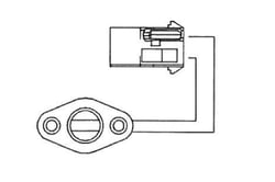 Picture of Coleman 65373191 Black Temperature Room Sensor for Mach Thermostats