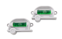 Picture of Camco 25520 Retro RV Bubble Level Set - Side-to-Side and Front-to-Rear