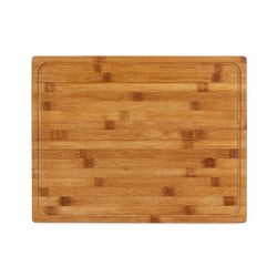 Picture of Camco 43545 Bamboo Cutting Board with Counter Edge 18" x 14"