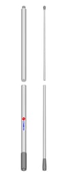 Picture of Comrod 21091 AV90M16-2 16' Two-Piece Mast Mount VHF Marine Antenna