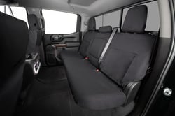Picture of Covercraft SS8534PCCH Polycotton SeatSaver Custom Second Row Seat Covers Charcoal