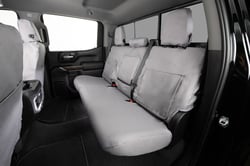 Picture of Covercraft SS7578PCGY SeatSaver Polycotton Second Row Gray Custom Seat Covers