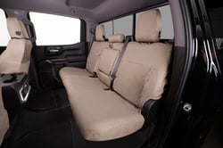 Picture of Covercraft SS7578PCTP Polycotton SeatSaver Custom Second Row Seat Covers - Taupe