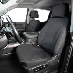 Picture of Covercraft SS2615WFBK Endura Waterproof SeatSaver Custom Seat Covers Black