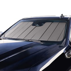 Picture of Covercraft UV11947SV UVS100 Custom Windshield Sunscreen Silver 2025 Chevy Suburban Tahoe