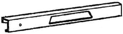 Picture of Dometic 2931865139 Refrigerator Front Upper Trim Panel