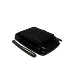 Picture of Dometic 3308047038 Penguin Low-Profile RV Air Conditioner Replacement Shroud Black